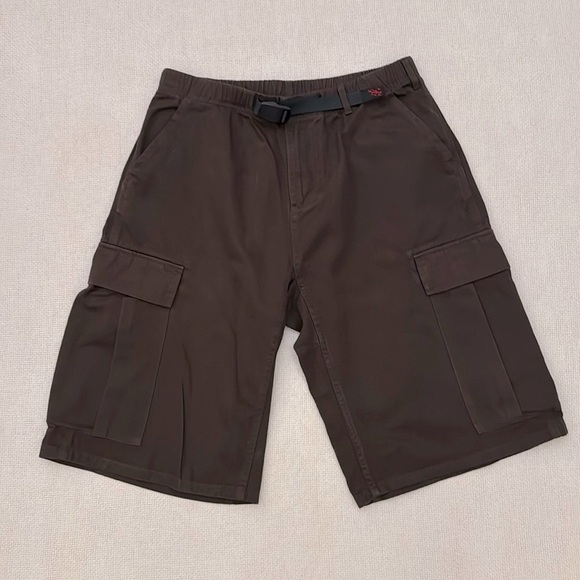 Gramicci Relaxed Fit Cargo Shorts Brown - Picture 1 of 16